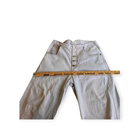 Rachel Comey khaki wash button-fly oversized elkin pant size M [fits up to XL] - Picture 14 of 16
